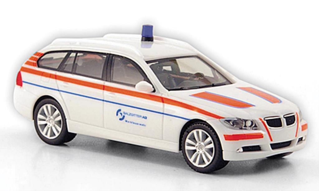 Bmw 330 E91 1/87 Herpa E91 Touring (E91) Werksfeuerwehr - Salzgitter AG diecast model cars