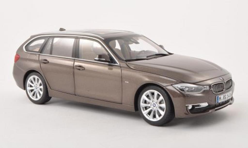 Bmw 335 F31 1/18 Paragon F31 Touring brown 2012 diecast model cars