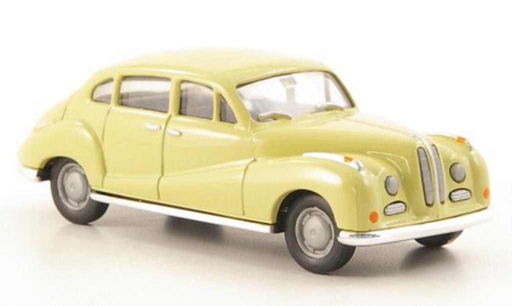 Bmw 502 1/87 Herpa beige diecast model cars