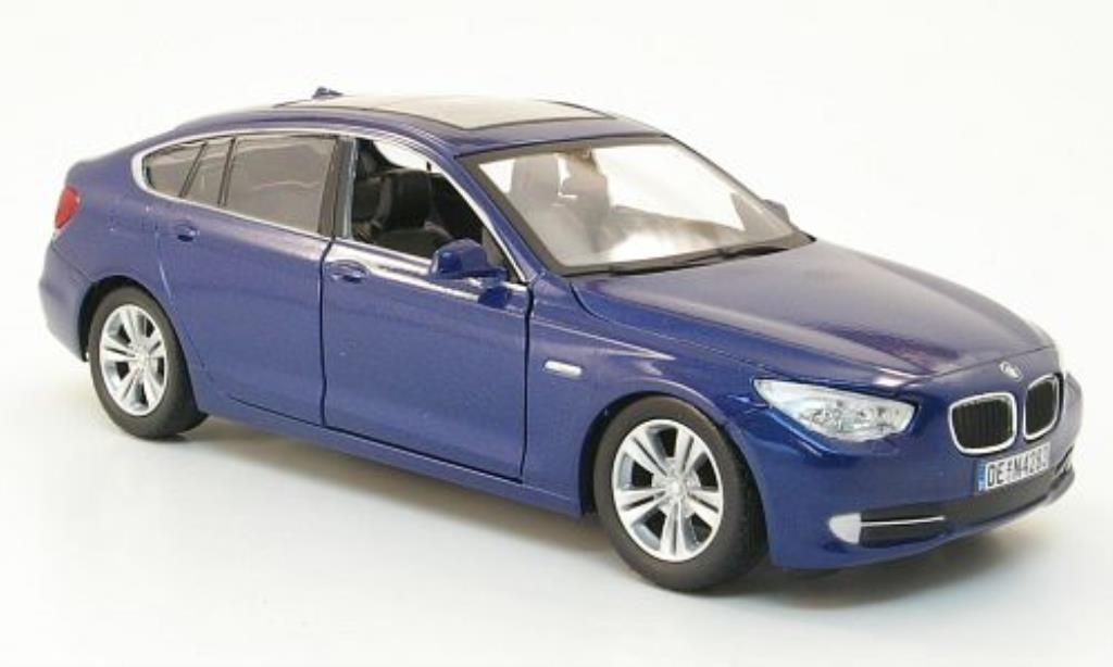 Bmw 550 F07 1/24 Motormax F07 i Gran Turismo blue diecast model cars