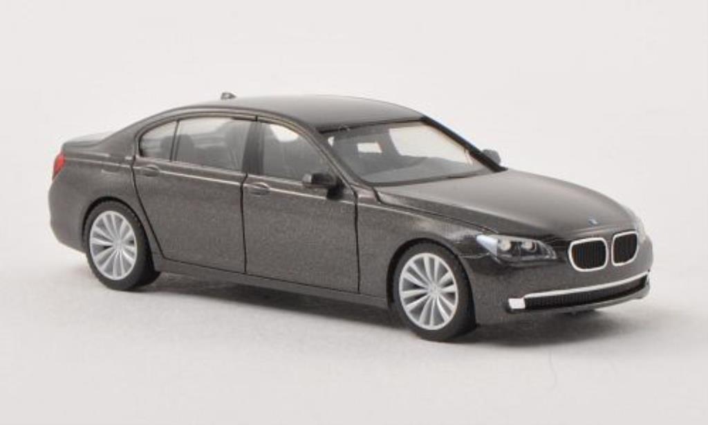 Bmw 730 F02 1/87 Herpa F02 c grey diecast model cars