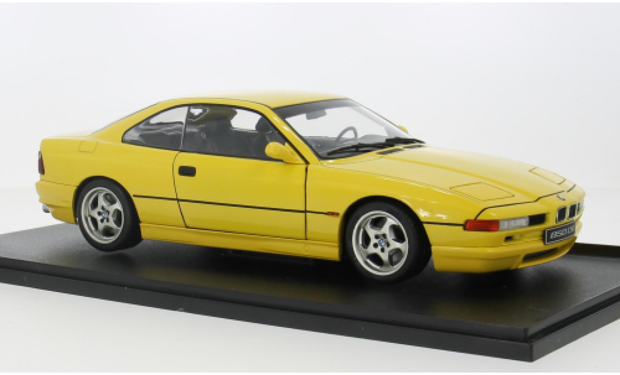 Bmw 850 1/18 Solido (E31) CSI yellow 1:18 diecast model cars