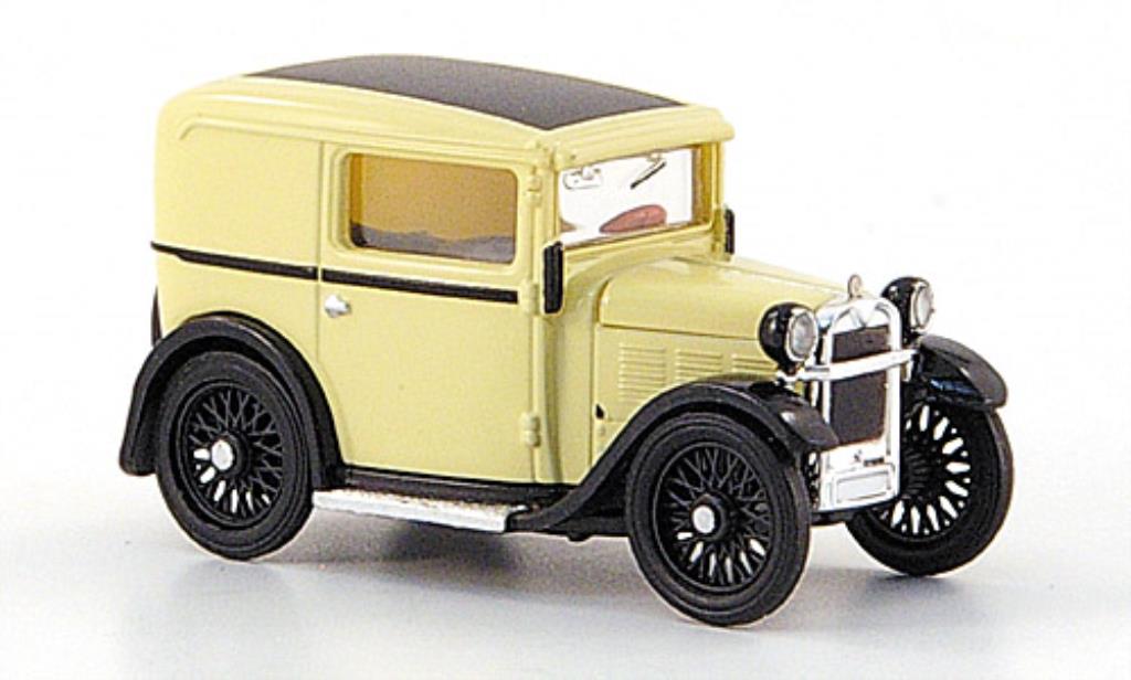 Bmw Dixi 1/87 Brekina Lieferwagen beige TD Collection diecast model cars