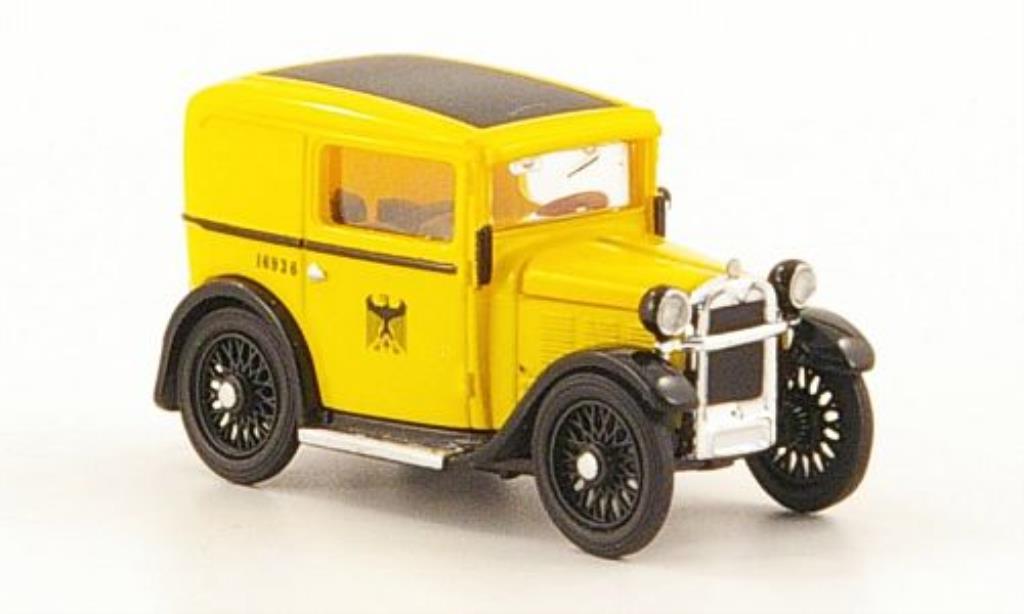 Bmw Dixi 1/87 Brekina Lieferwagen Deutsche Post diecast model cars