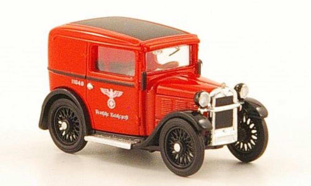 Bmw Dixi 1/87 Brekina Lieferwagen Deutsche Reichspost diecast model cars