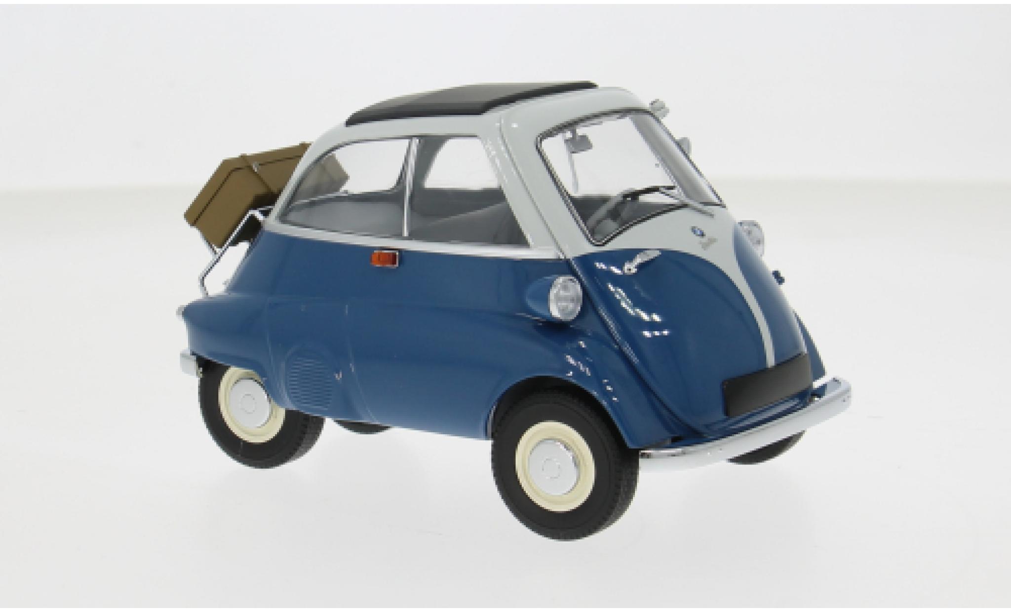 Bmw Isetta 1/18 Minichamps blue/white 1955 1:18 diecast model cars