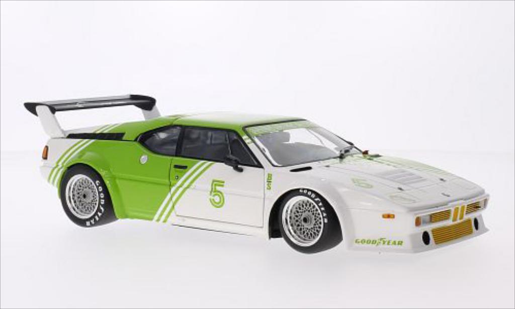Bmw M1 1980 1/18 Minichamps 1980 Procar E26 white/grun No.5 Procar 1980 diecast model cars