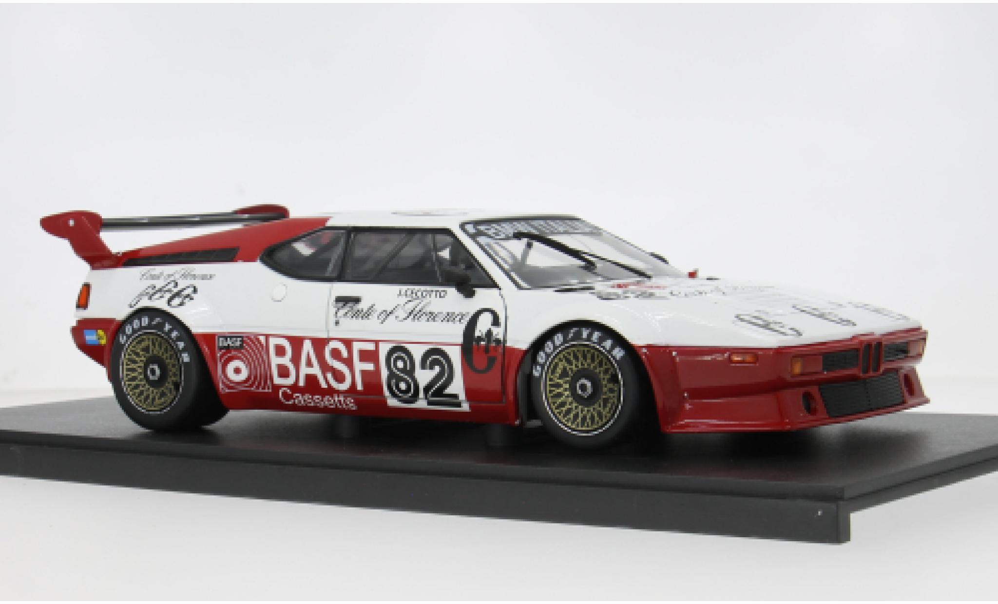 Bmw M1 1/18 Werk83 Procar Procar 1980 #82 J.Cecotto 1:18 diecast model cars