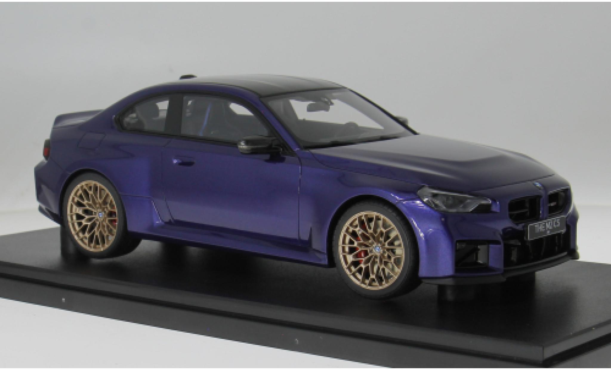Bmw M2 1/18 GT Spirit CS blue 2025 1:18 diecast model cars