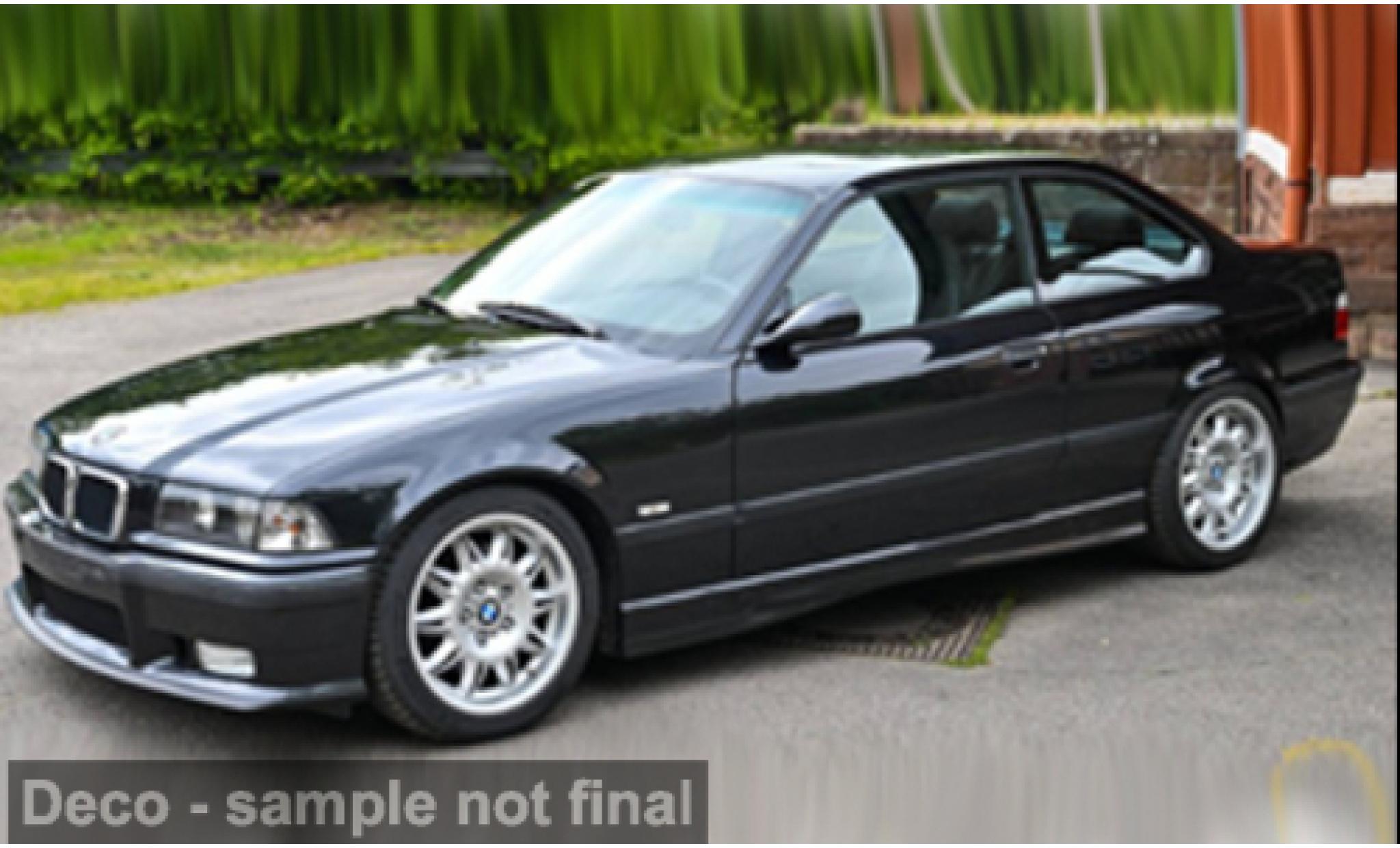 Bmw M3 1/43 Solido Coupe black 1999 1:43 diecast model cars