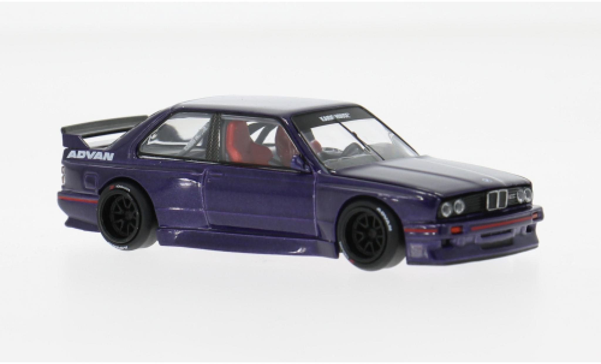 Bmw M3 1/64 Mini GT (E30) Kaido GT V2 purple 1989 1:64 diecast model cars