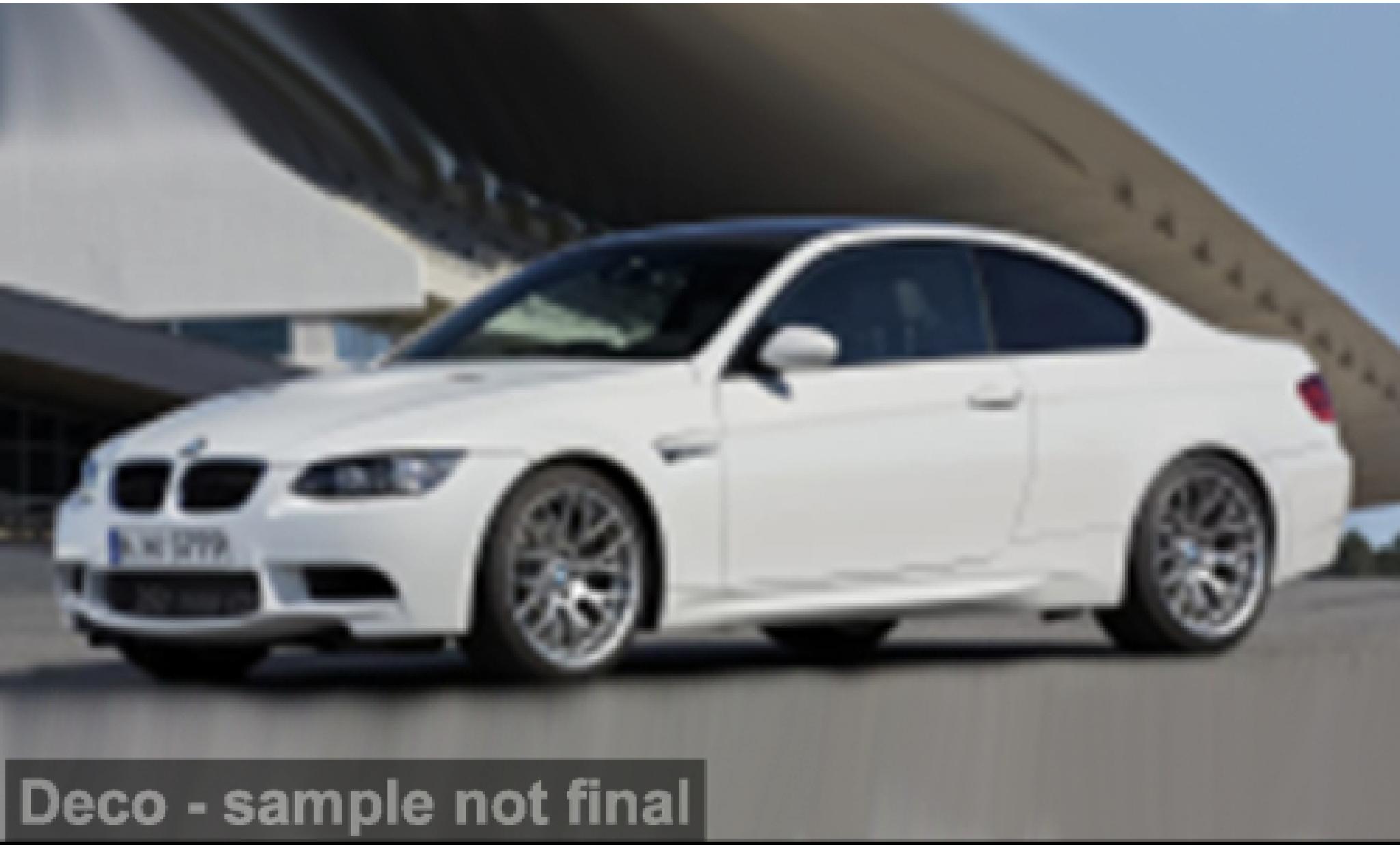 Bmw M3 1/43 Solido (E92) white 2007 1:43 diecast model cars