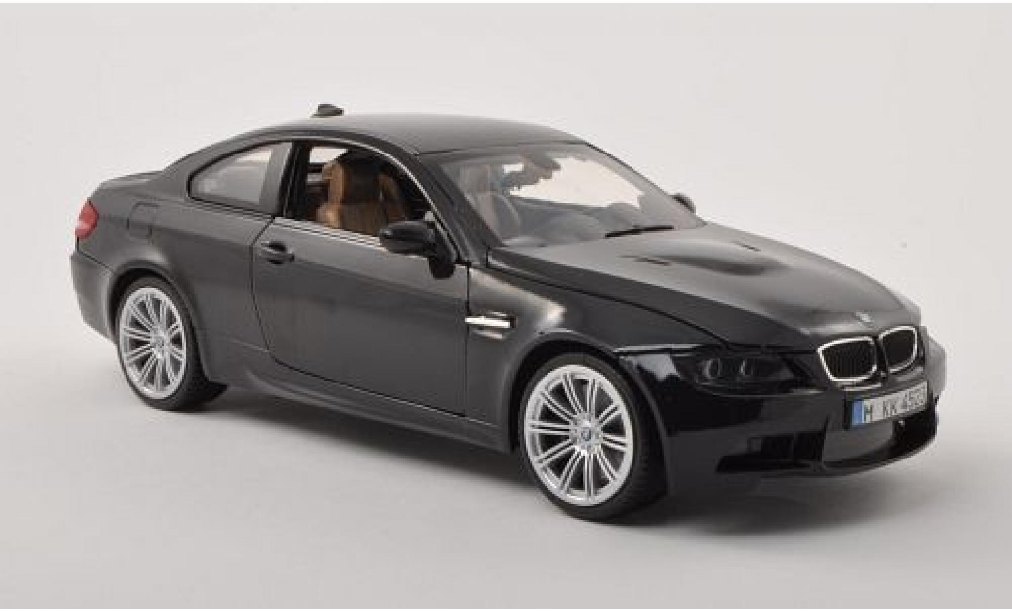 Bmw M3 1/18 Motormax (E92M) black 1:18 diecast model cars