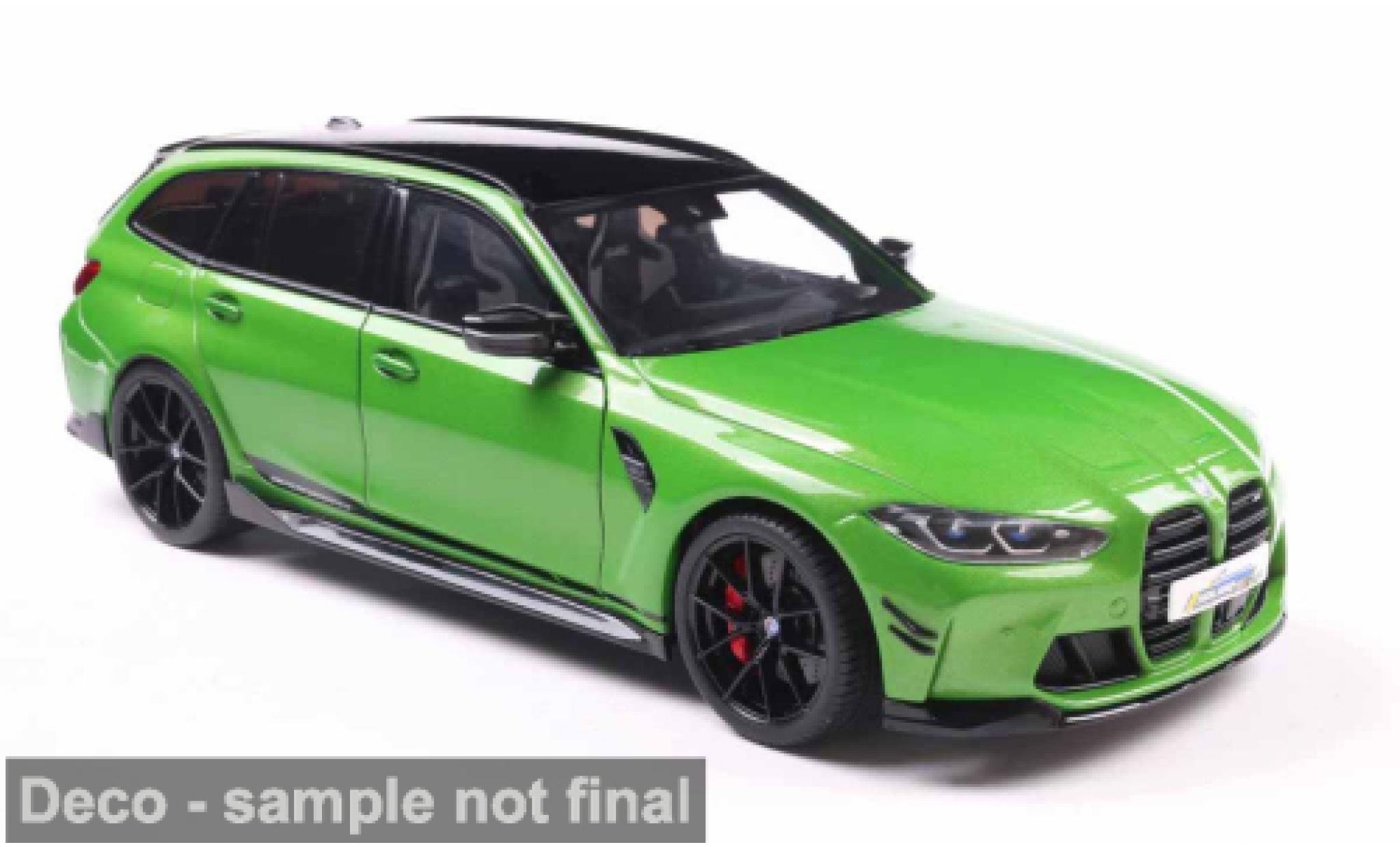 Bmw M3 1/18 Solido (G81) green 1:18 diecast model cars