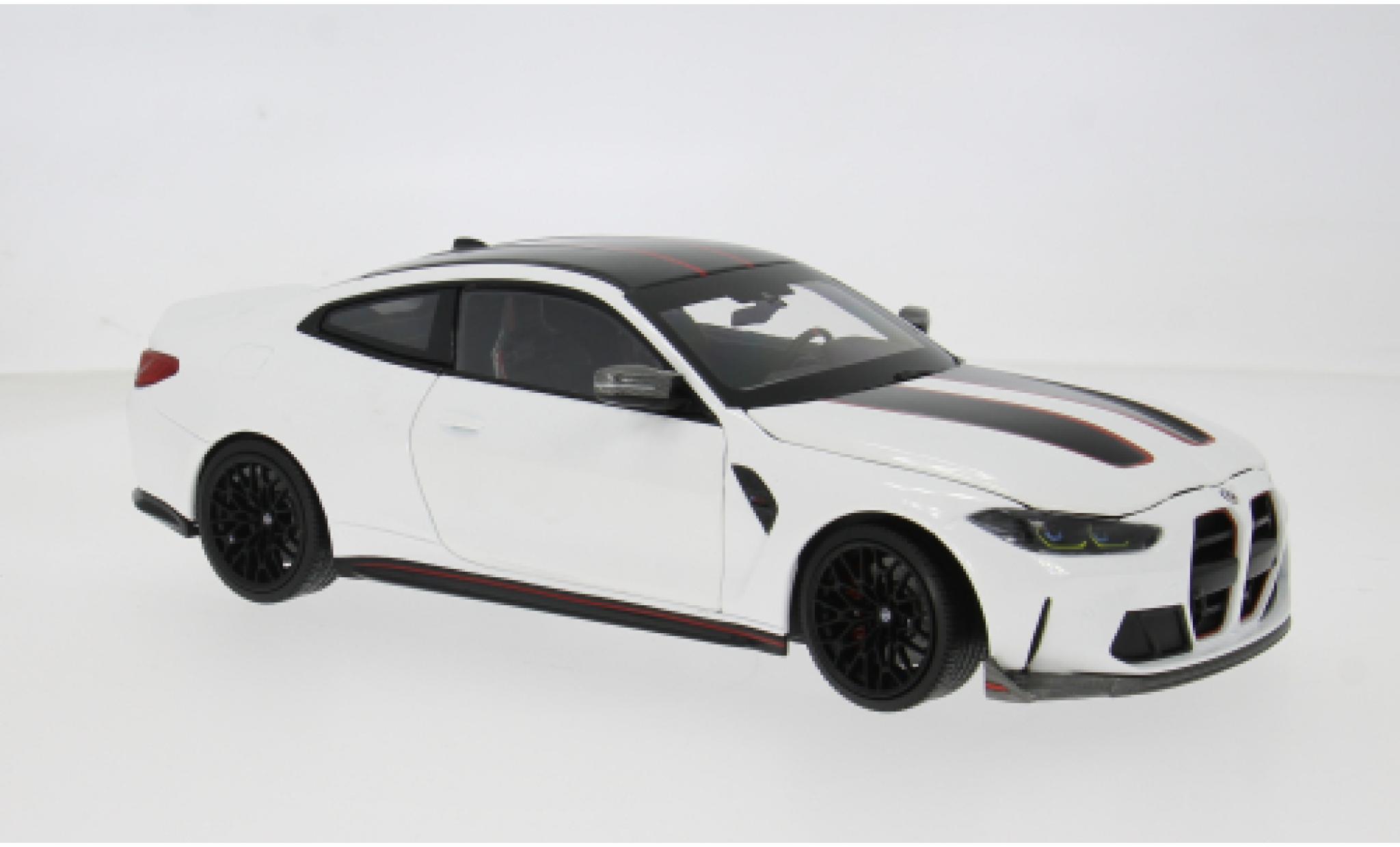 Bmw M4 1/18 Minichamps CSL (G82) blue 2022 1:18 diecast model cars