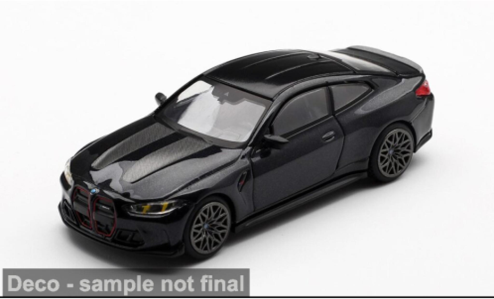 Bmw M4 1/64 Mini GT (G82) black 2025 1:64 diecast model cars