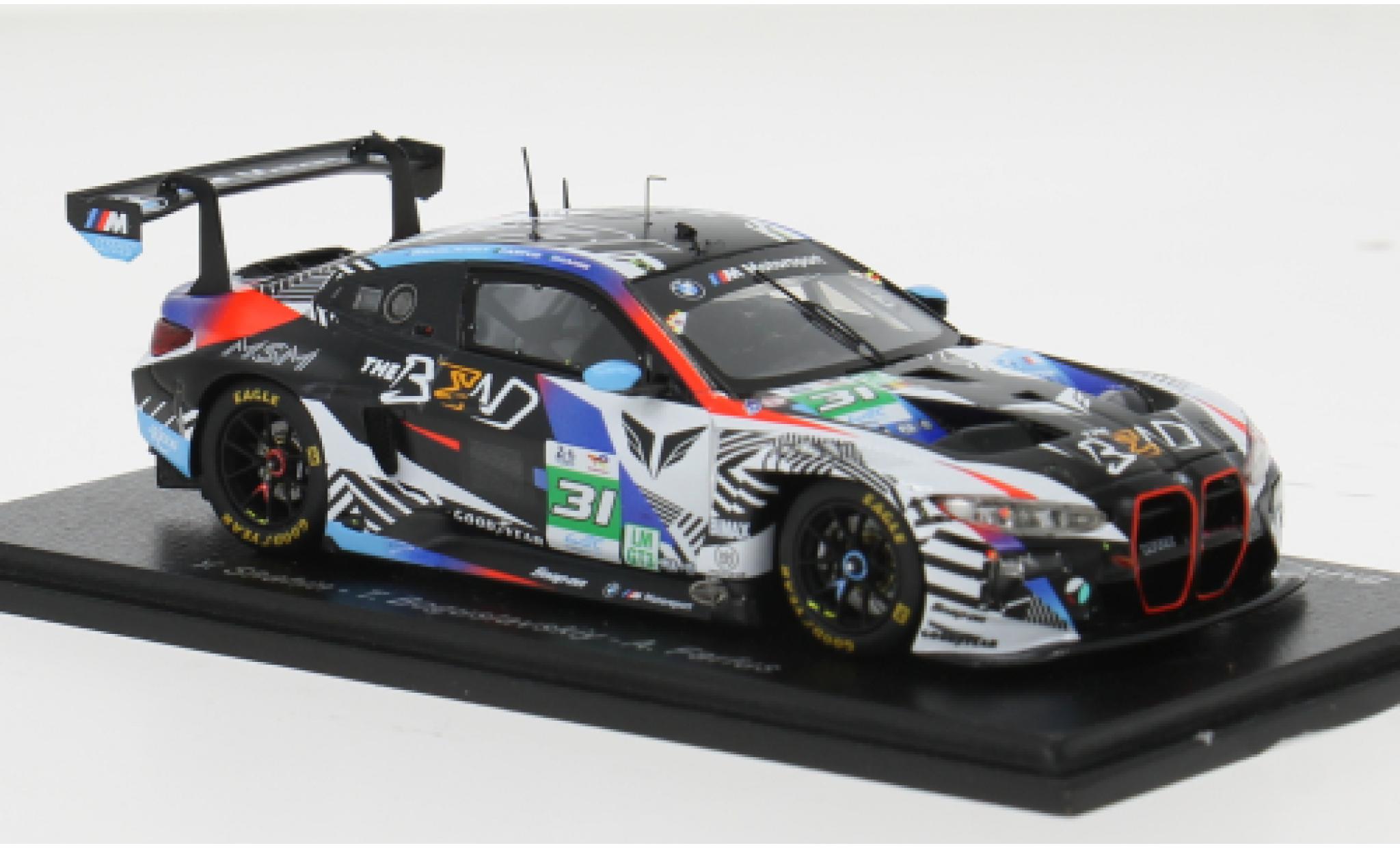 Bmw M4 1/43 Spark LMGT3 Le Mans 24h Le Mans 2025 THE BEND TEAM WRT #31 Y.Shahin/T.Boguslavskiy 1:43 diecast model cars
