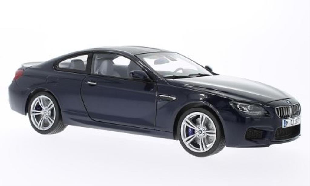 Bmw M6 F13 1/18 Paragon F13 M blue diecast model cars