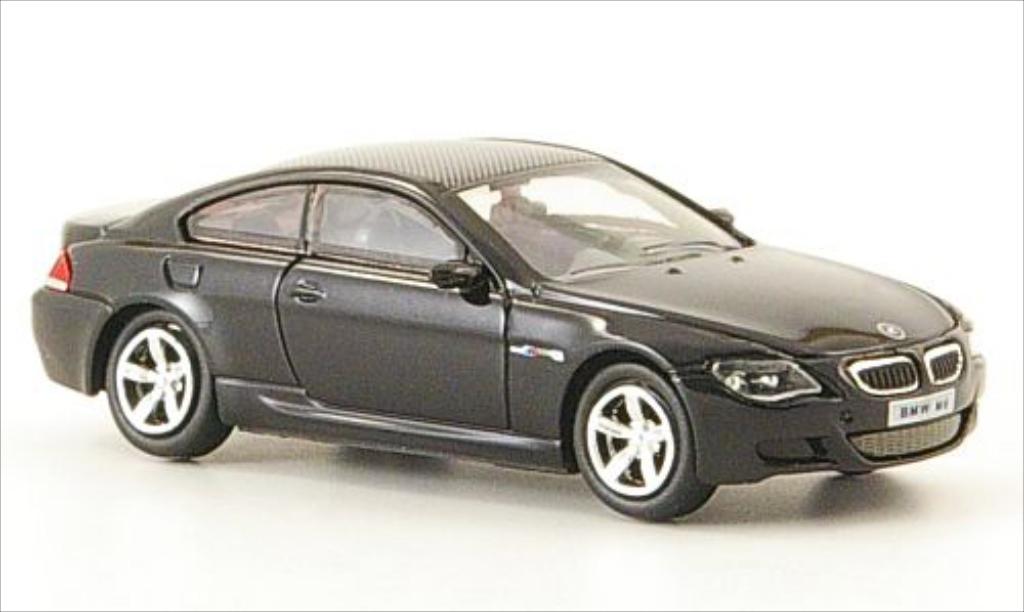 Bmw M6 E63 1/87 Ricko E63 black 2006 diecast model cars