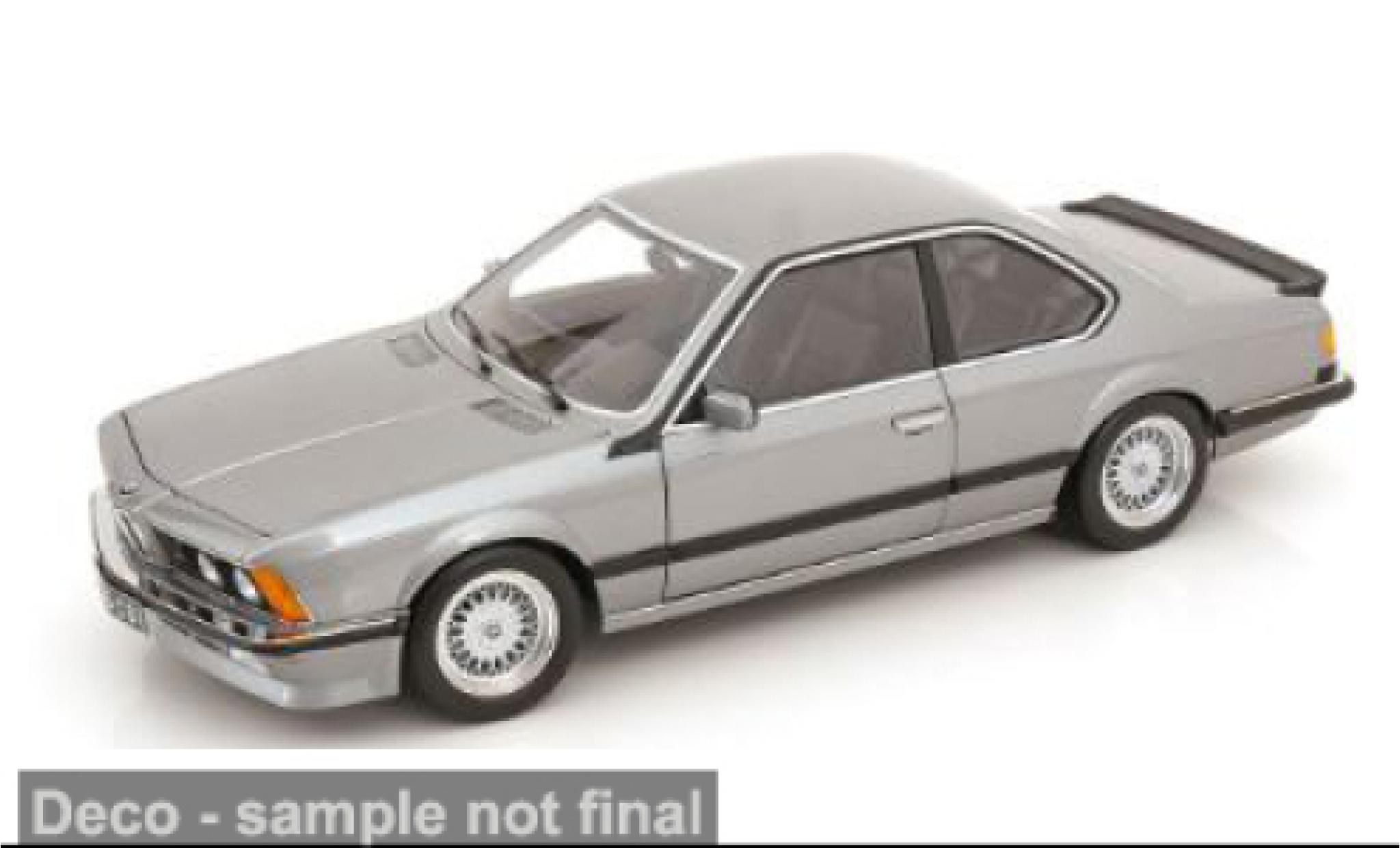 Bmw M635 1/12 KK Scale CSi (E24) grey 1987 1:12 diecast model cars