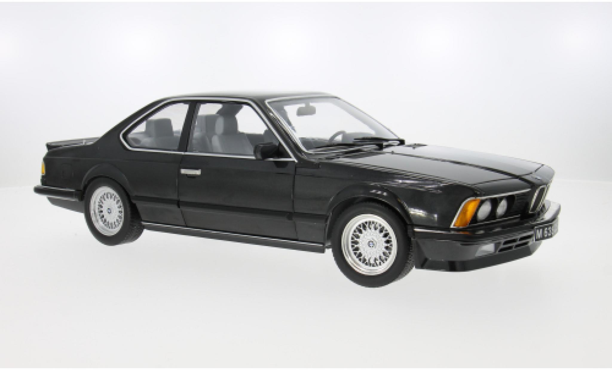 Bmw M635 1/12 KK Scale CSi (E24) black 1987 1:12 diecast model cars