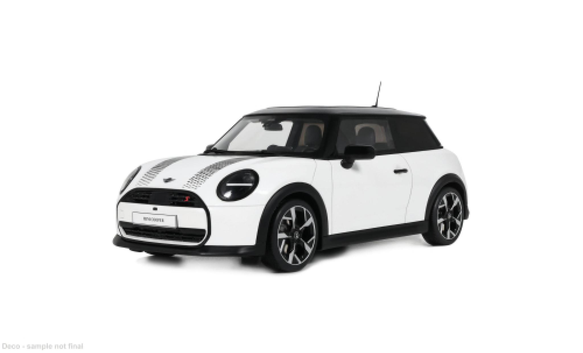 Mini Cooper 1/18 Ottomobile Bmw S white/black 2025 1:18 diecast model cars