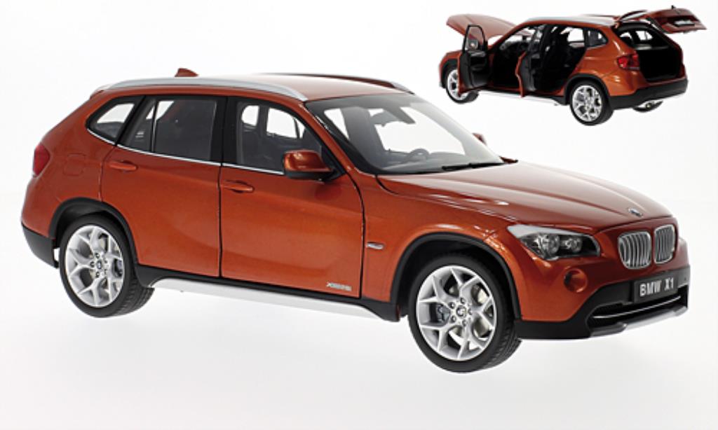 Bmw X1 E84 1/18 Kyosho E84 xDrive 28i orange diecast model cars