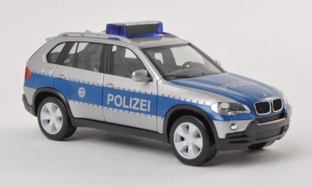 Bmw X5 E70 1/87 Herpa E70 Police Thuringen diecast model cars