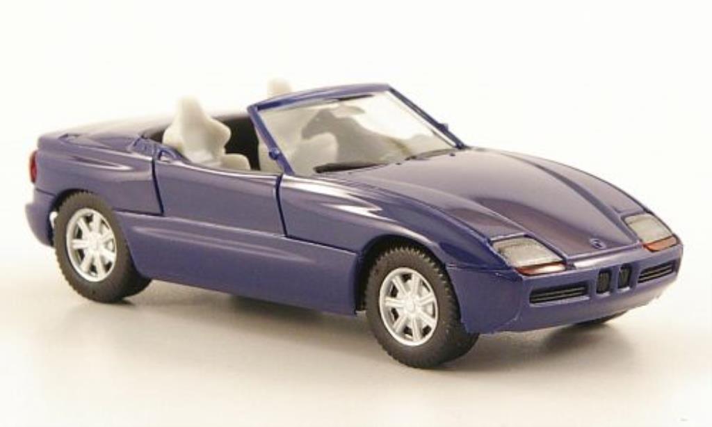 Bmw Z1 1/87 Herpa Roadster blue diecast model cars