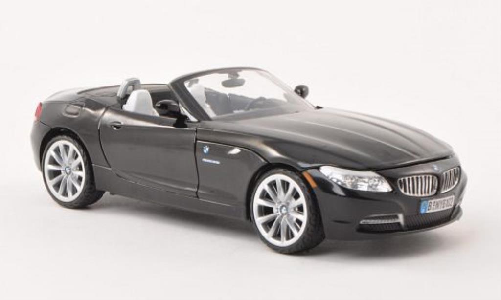 Bmw Z4 E89 1/24 Motormax E89 black 2010 diecast model cars