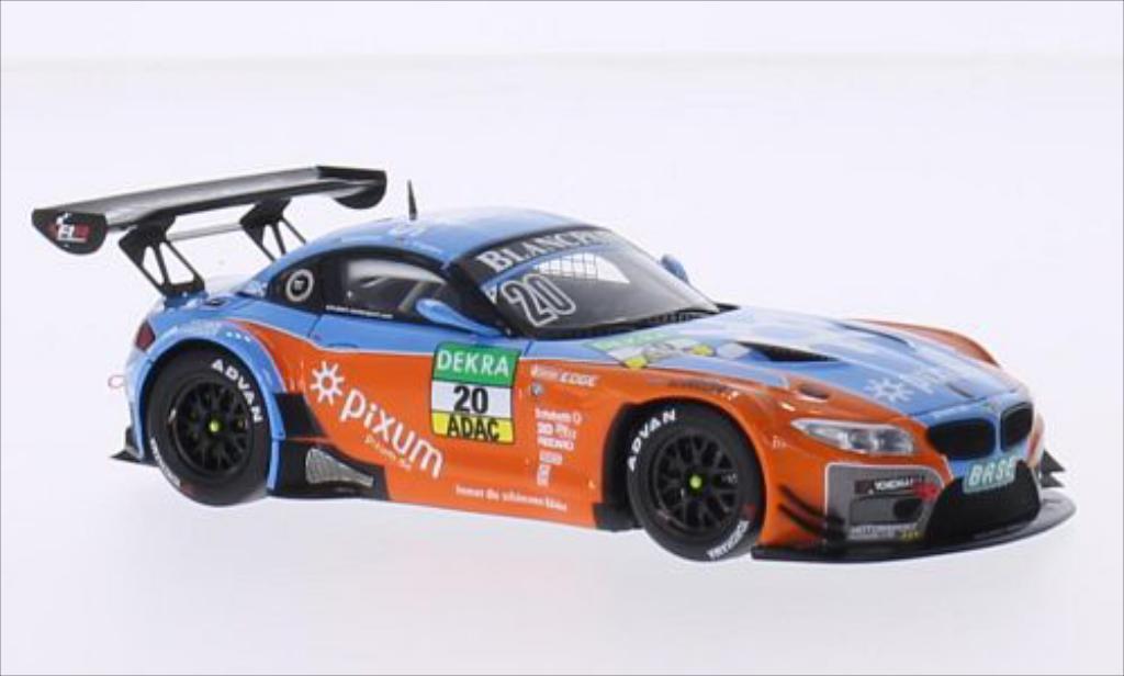 Bmw Z4 E89 1/43 Minichamps E89 GT3 No.20 Team Schubert Pixum ADAC GT Masters 2014 /J.Klingmann diecast model cars