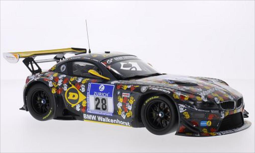 Bmw Z4 E89 1/18 Minichamps E89 GT3 No.28 Team Walkenhorst Dunlop 24h Nurburgring 2014 /D.Rostek diecast model cars