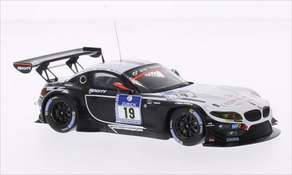 Bmw Z4 E89 1/43 Minichamps E89 GT3 No.19 Sports Trophy Team Schubert Crowne Plaza 24h Nurburgring 2014 /A.Sims diecast model cars