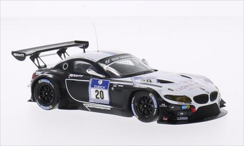 Bmw Z4 E89 1/43 Minichamps E89 GT3 No.20 Sports Trophy Team Schubert 24h Nurburgring 2014 /M.Tomczyk diecast model cars