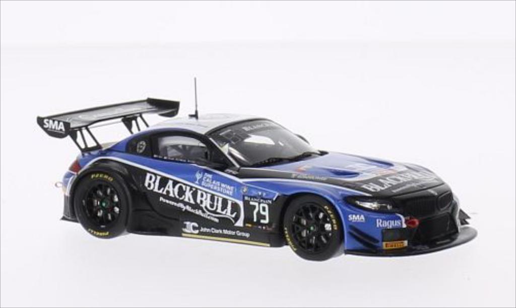 Bmw Z4 E89 1/43 Spark E89 No.79 Ecurie Ecosse Black Bull 24h Spa 2014 /A.Sims diecast model cars