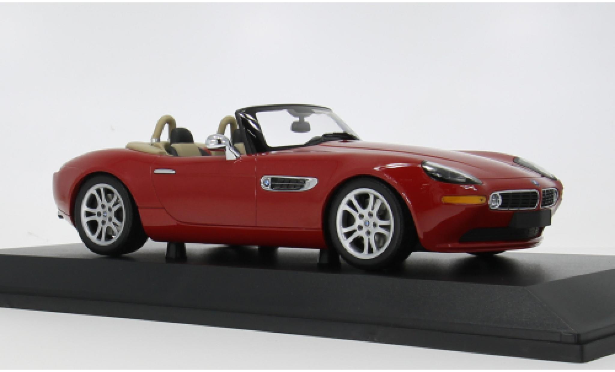 Bmw Z8 1/18 Minichamps (E52) red 2000 1:18 diecast model cars