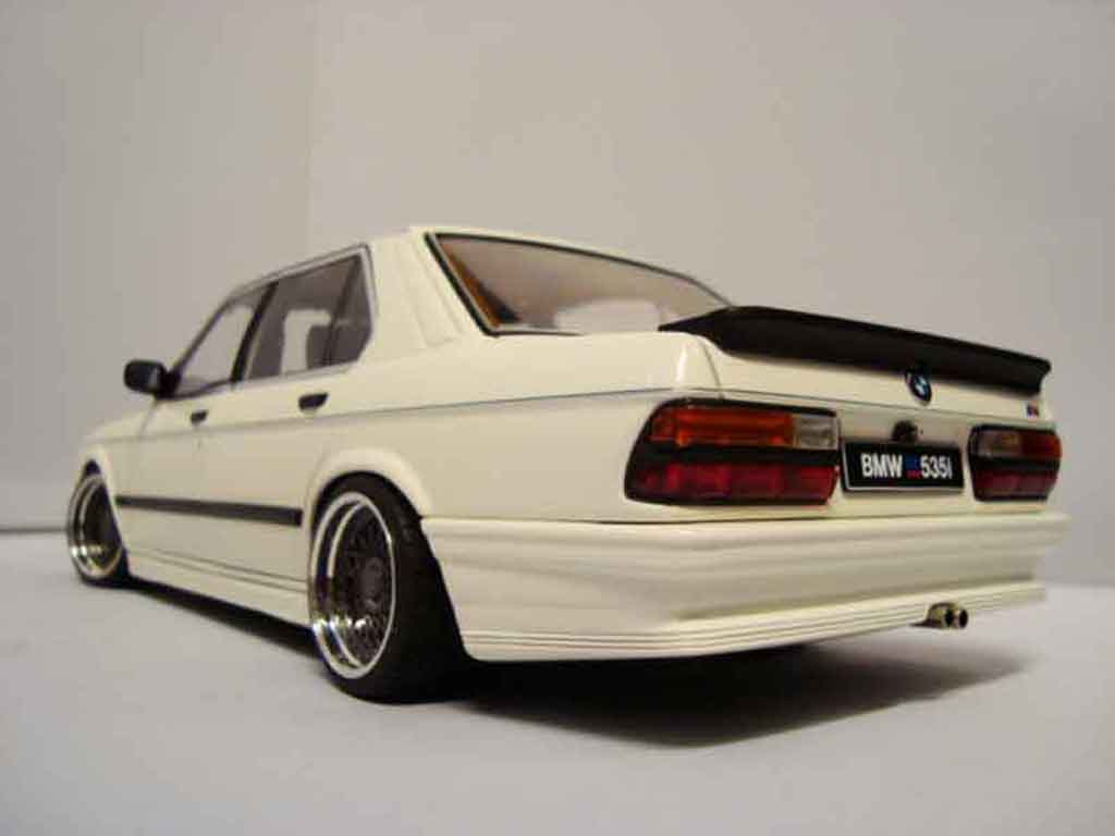 Bmw 535 tuning M i 1985 jantes bbs 1/18 Autoart