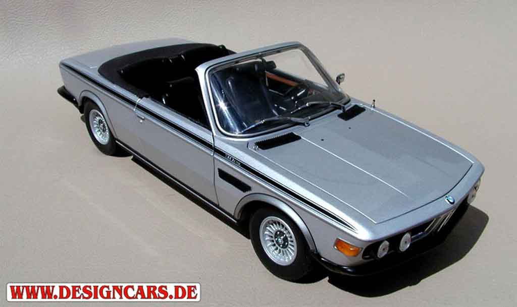 Bmw 3.0 CSi 1/18 Minichamps CSi e9 cabriolet 1973 diecast model cars