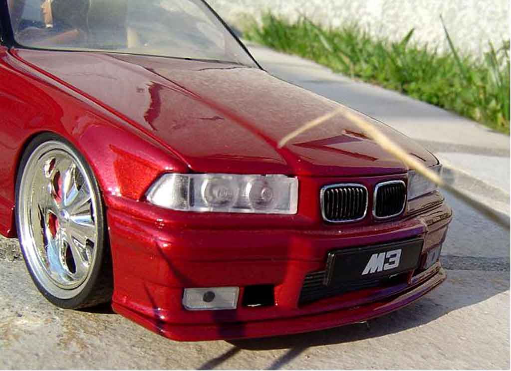 Bmw M3 Cabriolet E36 red jantes budnik 1/18 Ut Models