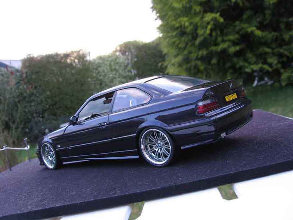 Bmw M3 Coupe E36 purple jantes m3 a deport 1/18 Ut Models