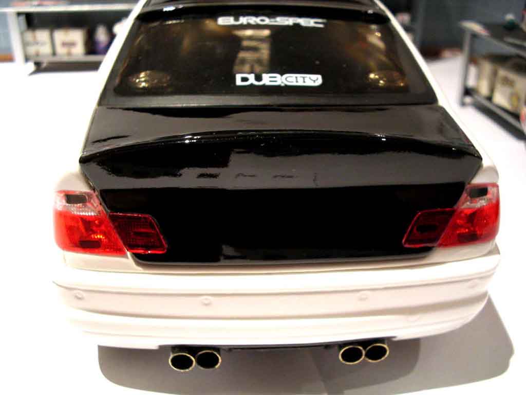 Bmw M3 ac schnitzer E46 black & white 1/18 Jada Toys