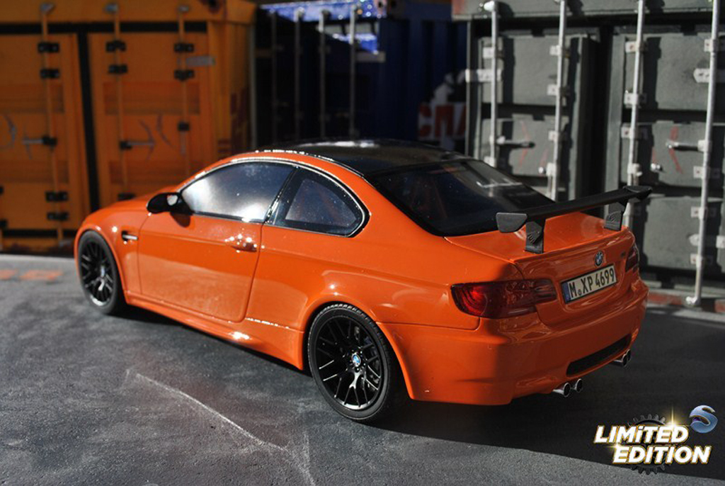 Bmw M3 gts E92 orange 1/18 GT Spirit