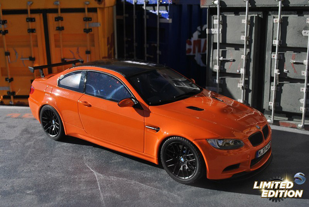 Bmw M3 gts E92 orange 1/18 GT Spirit