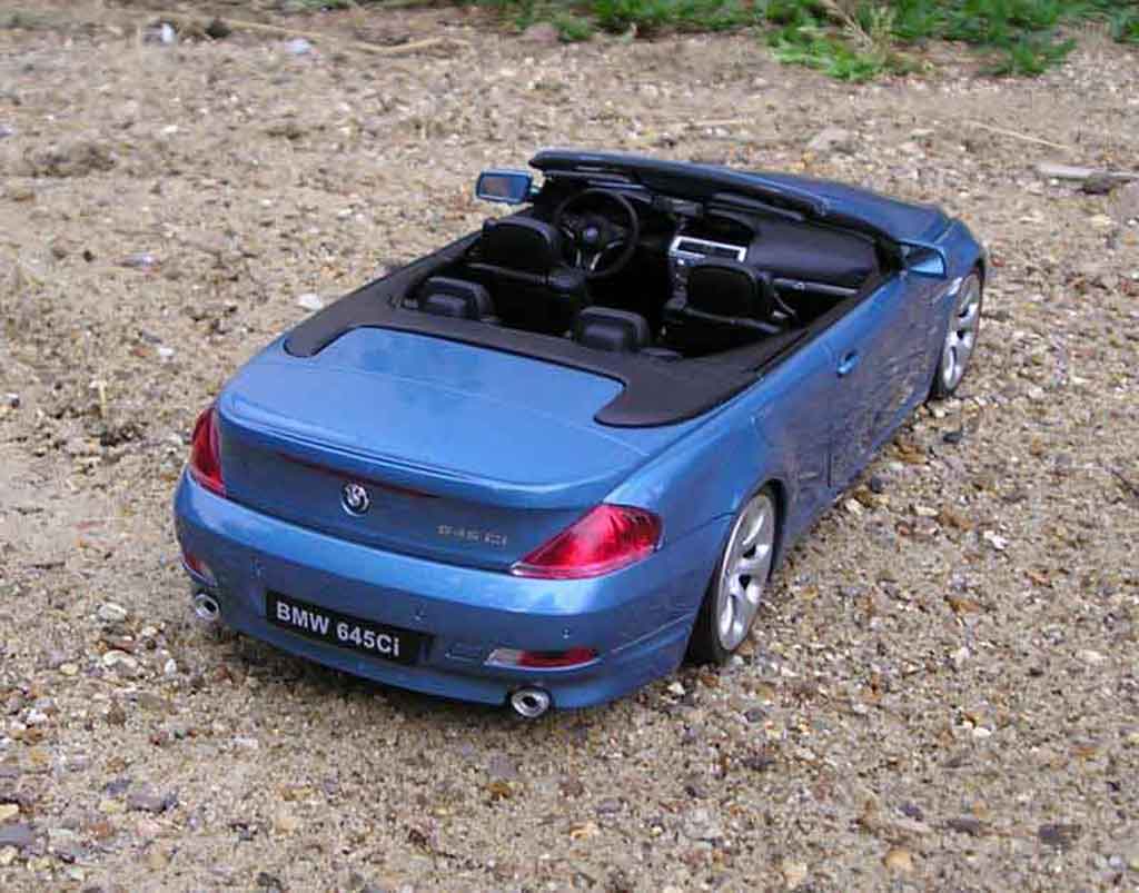 Bmw 645 Cabriolet E64 ci tuning 1/18 Welly