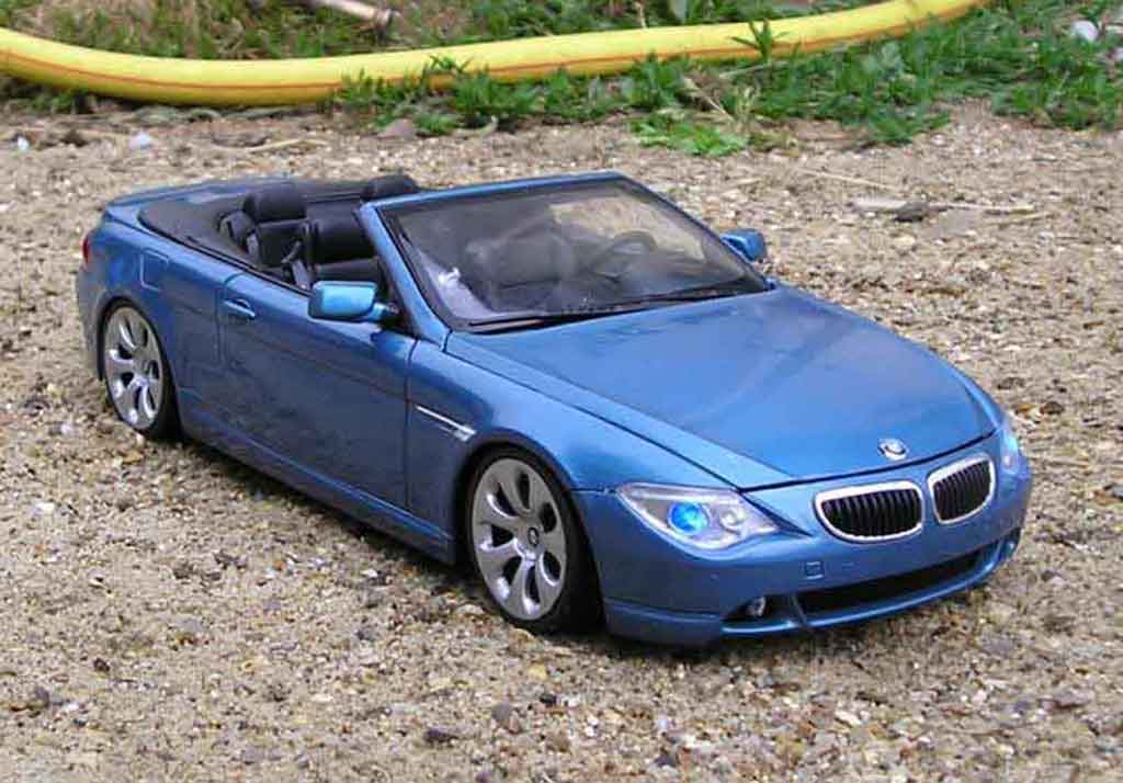 Bmw 645 E64 1/18 Welly E64 ci cabriolet tuning diecast model cars