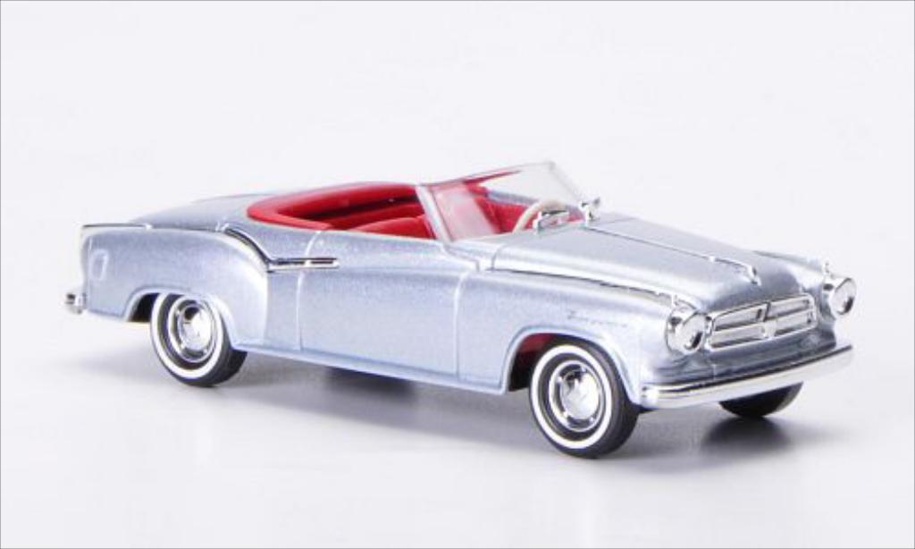 Borgward Isabella 1/87 Busch Convertible grey 1958 diecast model cars
