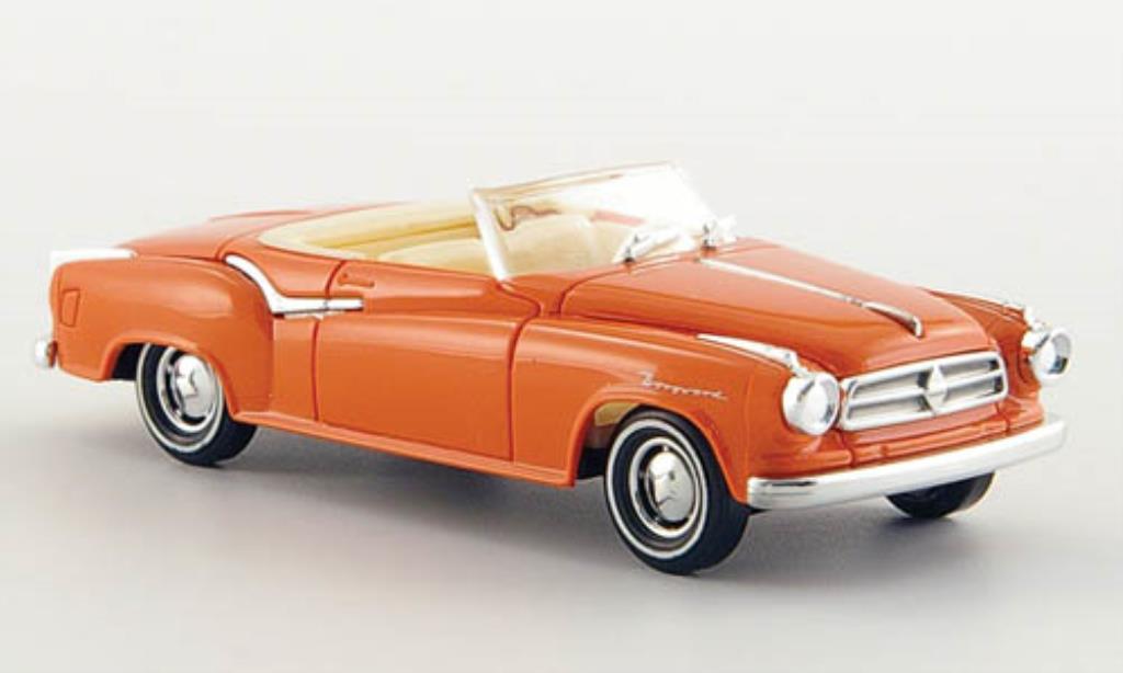 Borgward Isabella 1/87 Busch Convertible lachsfarben 1958 diecast model cars