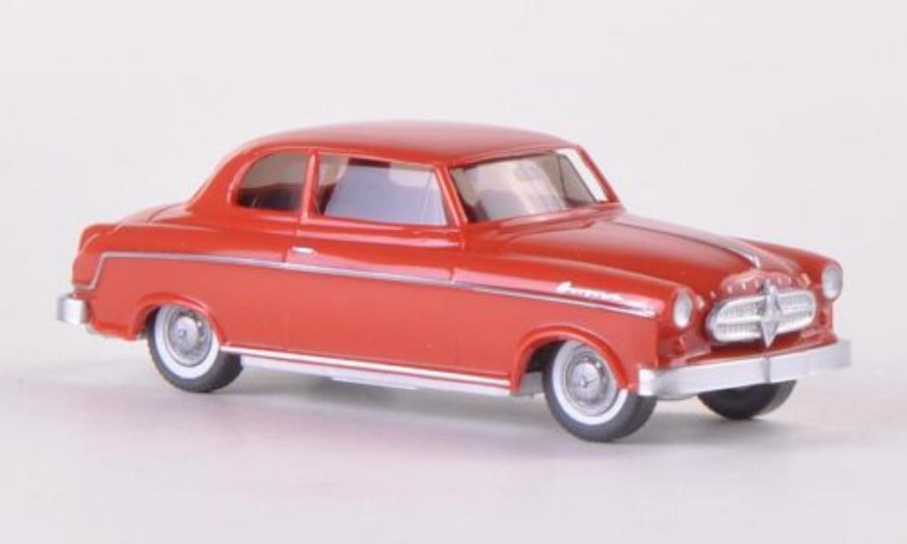 Borgward Isabella 1/87 Wiking Limousine red-brown diecast model cars