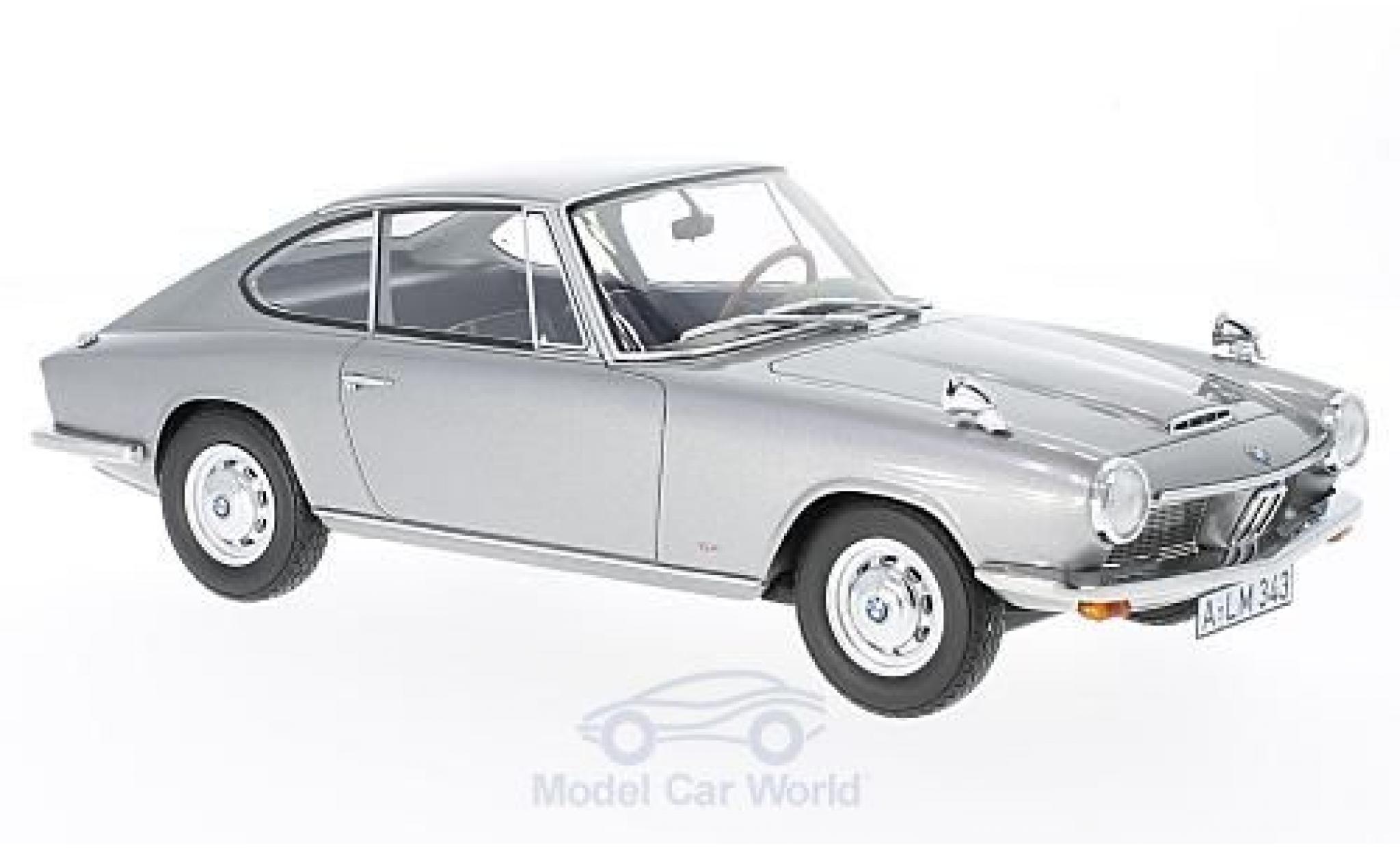 Bmw 1600 GT 1/18 BoS Models GT grey 1968 diecast model cars