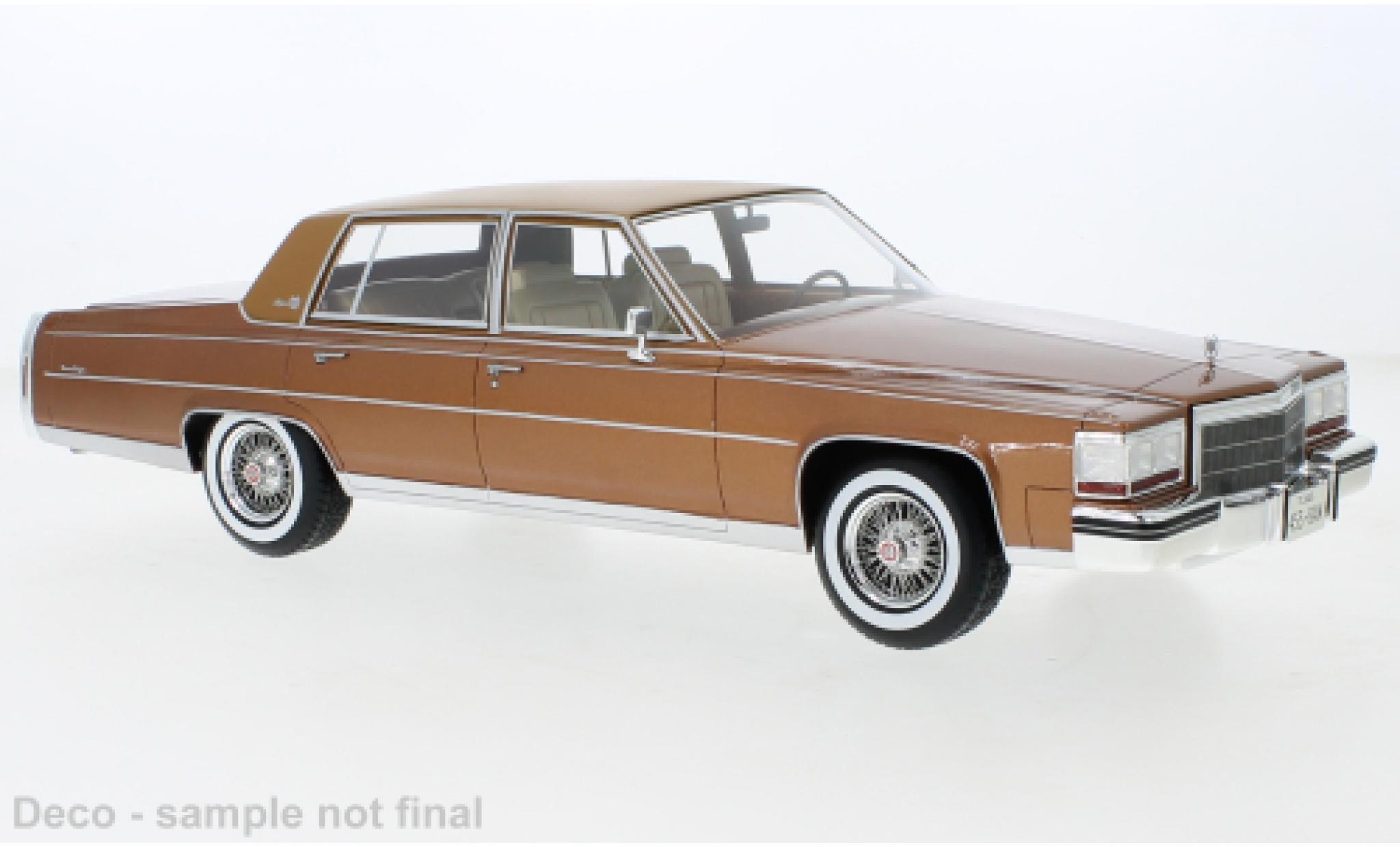 Cadillac Fleetwood 1/18 BoS Models Brougham le cuivre 1982 diecast model cars